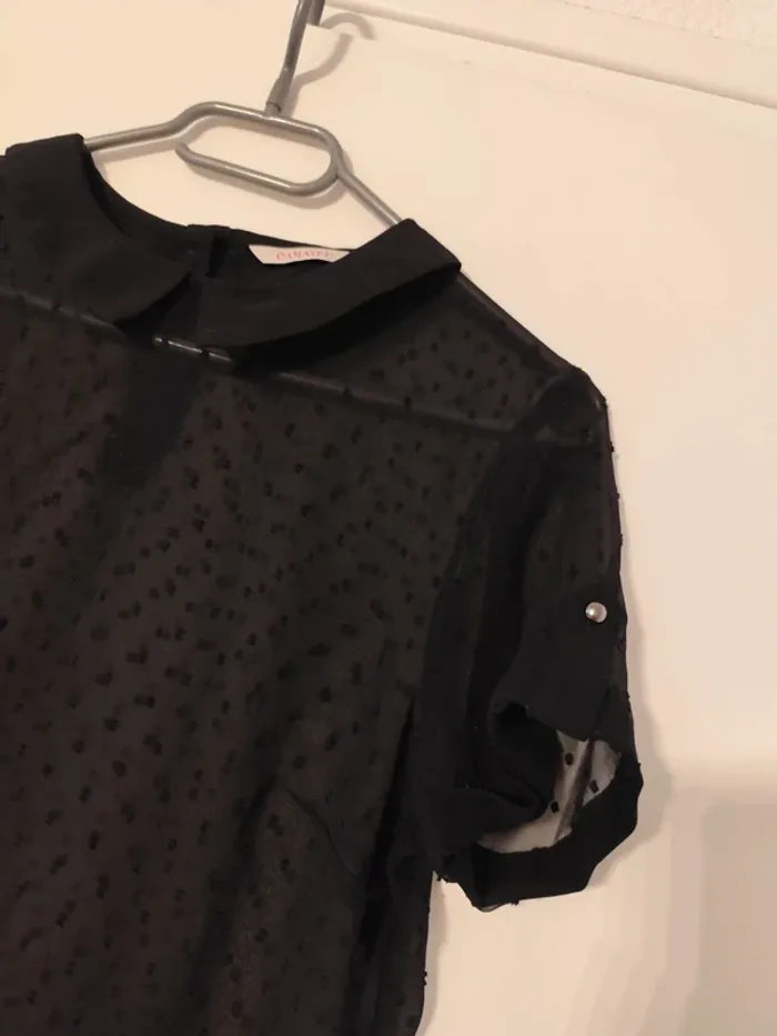 Blouse plumetis
