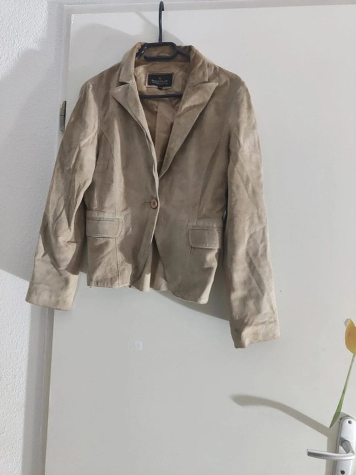 Jolie blazer 38 💎daim Naf Naf 💎 - photo numéro 2