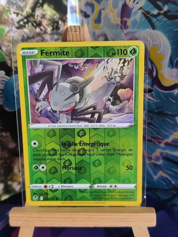 Fermite reverse rare 13/195 tempête argentée