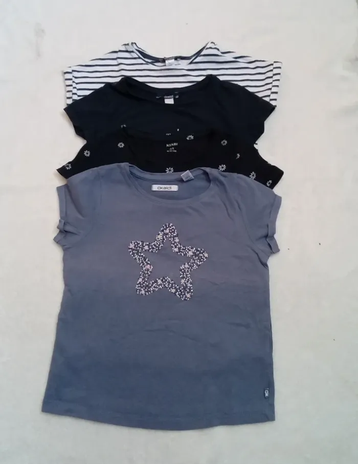Lot de 4 t-shirt