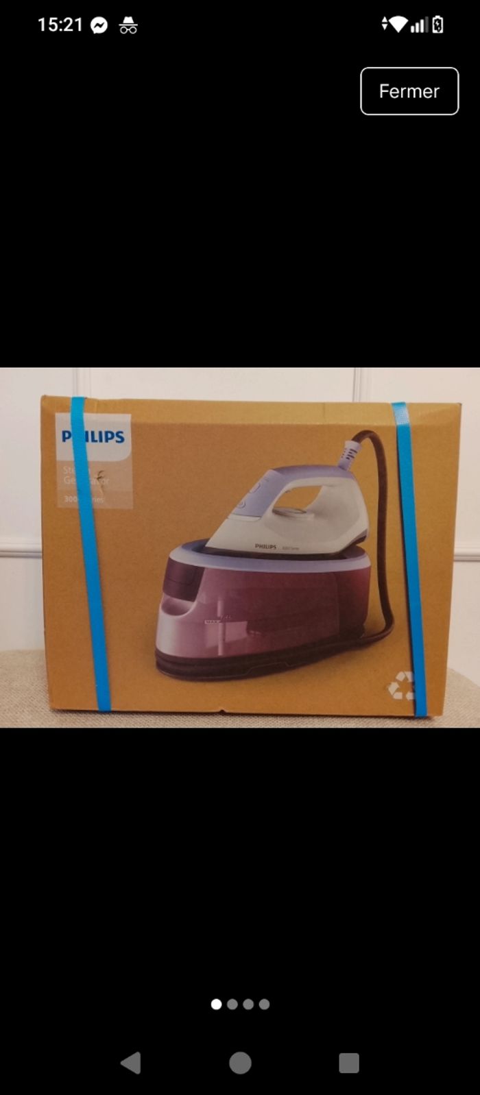 Central vapeur Philips