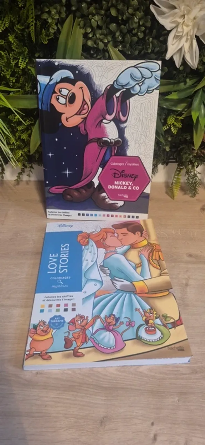 Livre coloriage magique disney