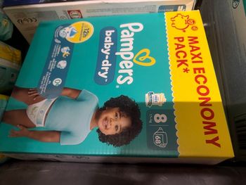 pampers  taille8
