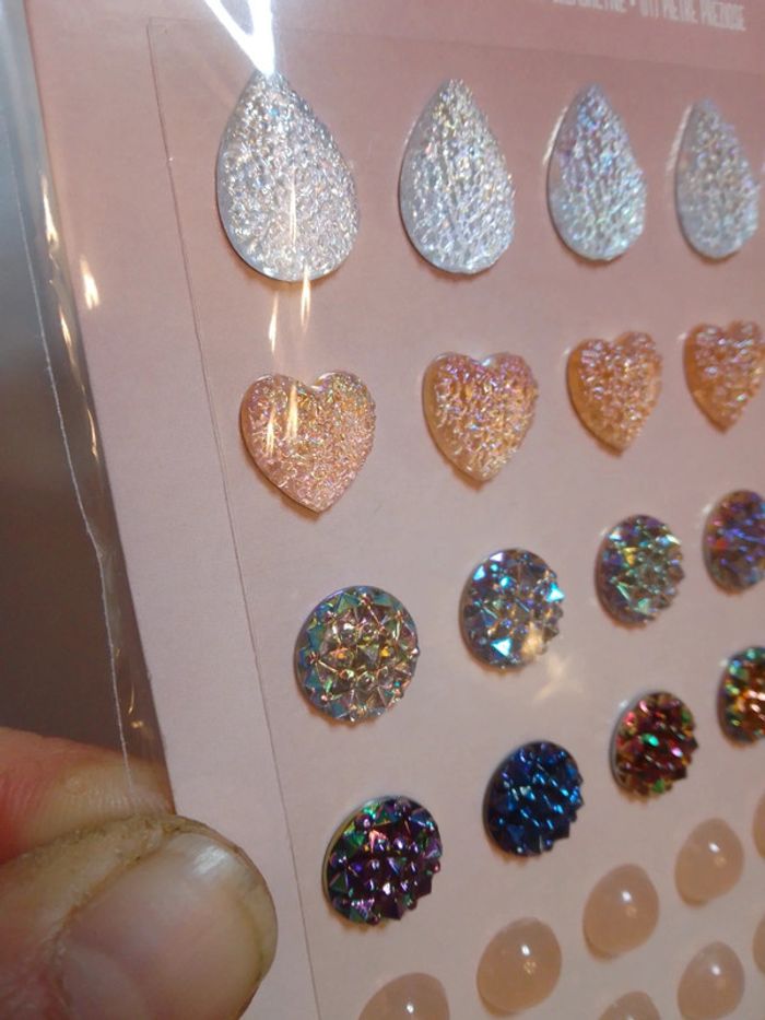 Strass pierres autocollantes Beiges marrons - Craft Sensations - photo numéro 4