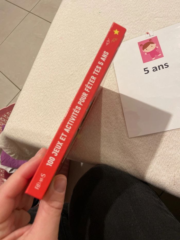 Livre fleurus 100 jeux et activités pour fêter ton anniversaire 5 ans - photo numéro 14