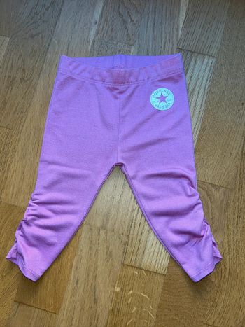 Legging rose vif mauve bébé fille Converse