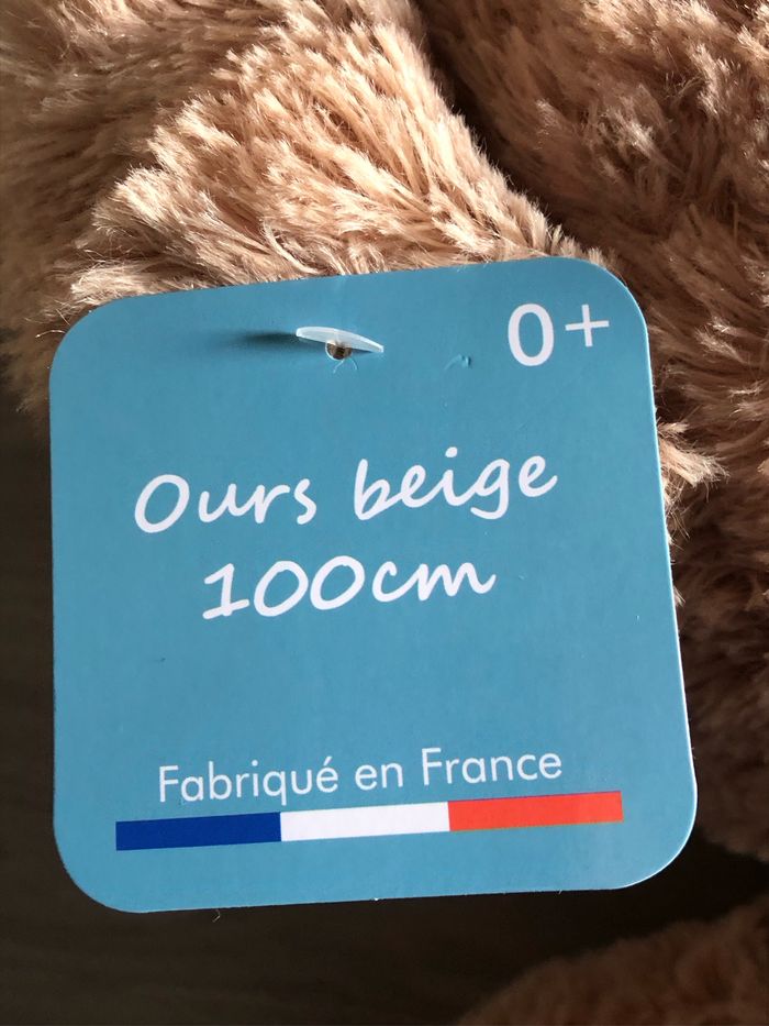 Ours en peluche d’1M NEUF - photo numéro 6