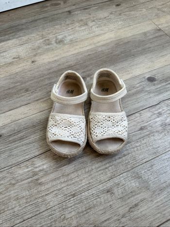 Sandales espadrilles crochet 25 h&m