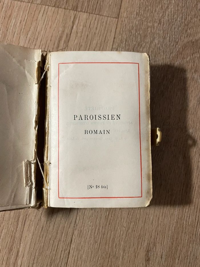 Paroissien romain 1886 - photo numéro 3