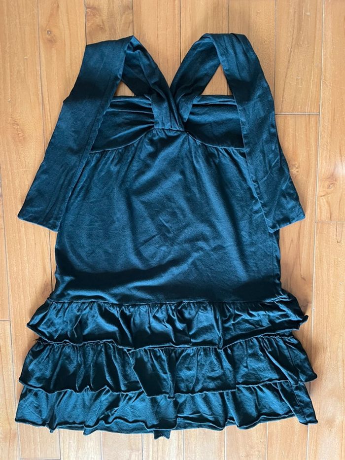 Robe bustier à volants