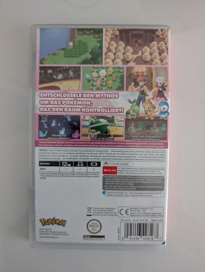 Pokémon Perle Scintillant Switch - photo numéro 2
