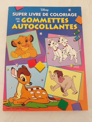 Super livre de coloriage Disney