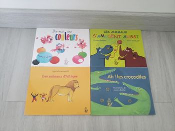 Lot 4 livres petit format pour maternelle