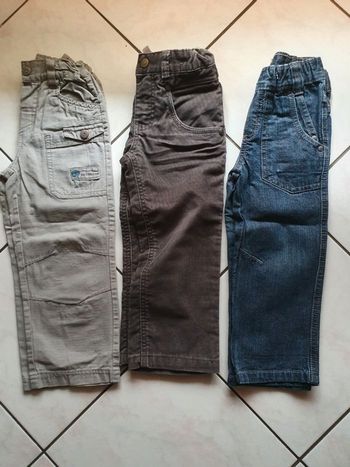 Lot de 3 pantalons