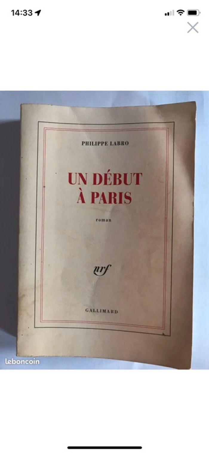 Un début à paris