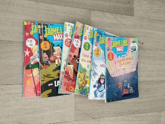 Lot de 7 magazines J’aime Lire Max année 2023-24 L070 - 7613272013 - photo numéro 4