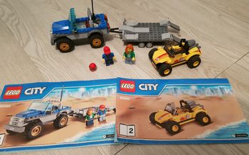 Lego City 60082 buggy des dunes + les 2 livrets de montage. Sans boîte
