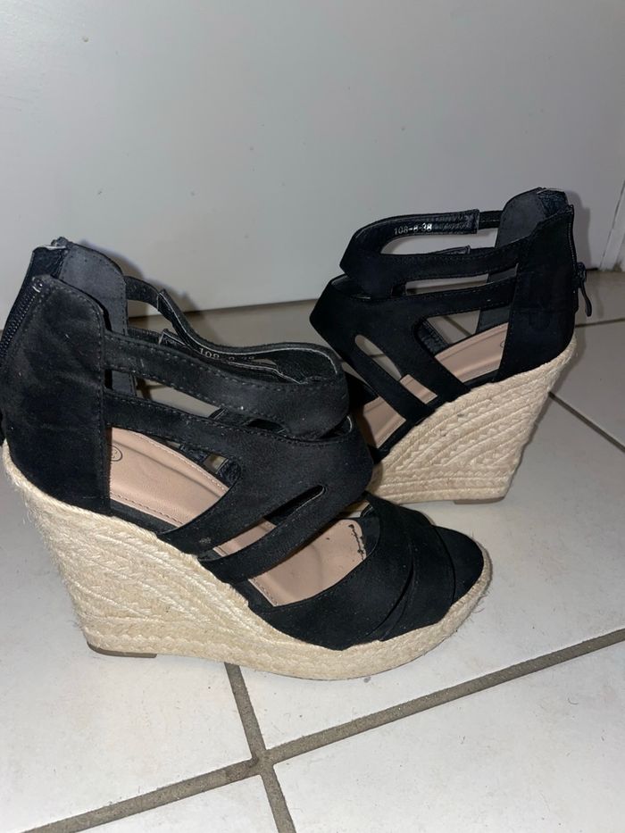 Chaussure compensée femme pointure 38 - photo numéro 7