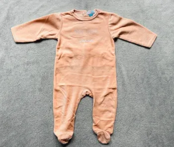 Pyjama velours, 12 mois