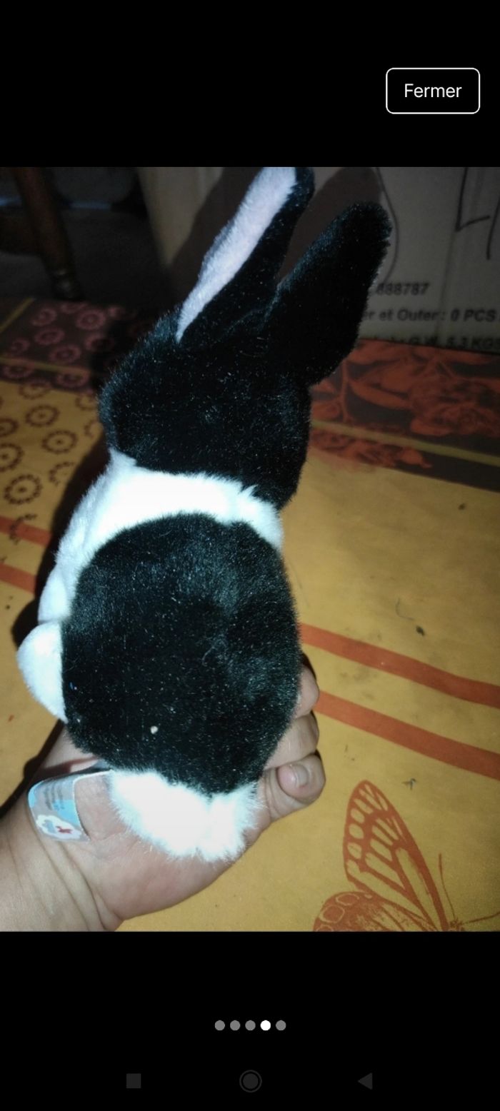 Petite peluche lapin j46 - photo numéro 3