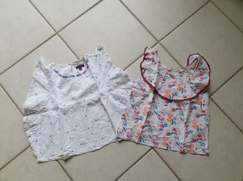 Lot de 2 chemisiers 6 ans