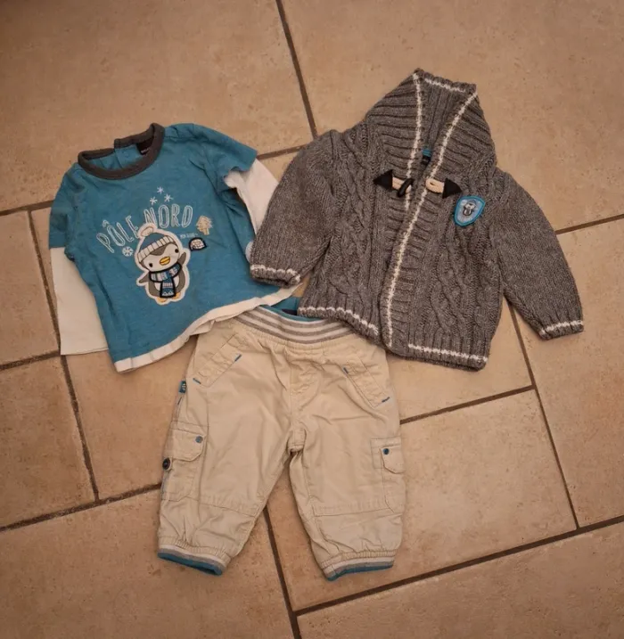 Ensemble Sergent Major - 3 mois