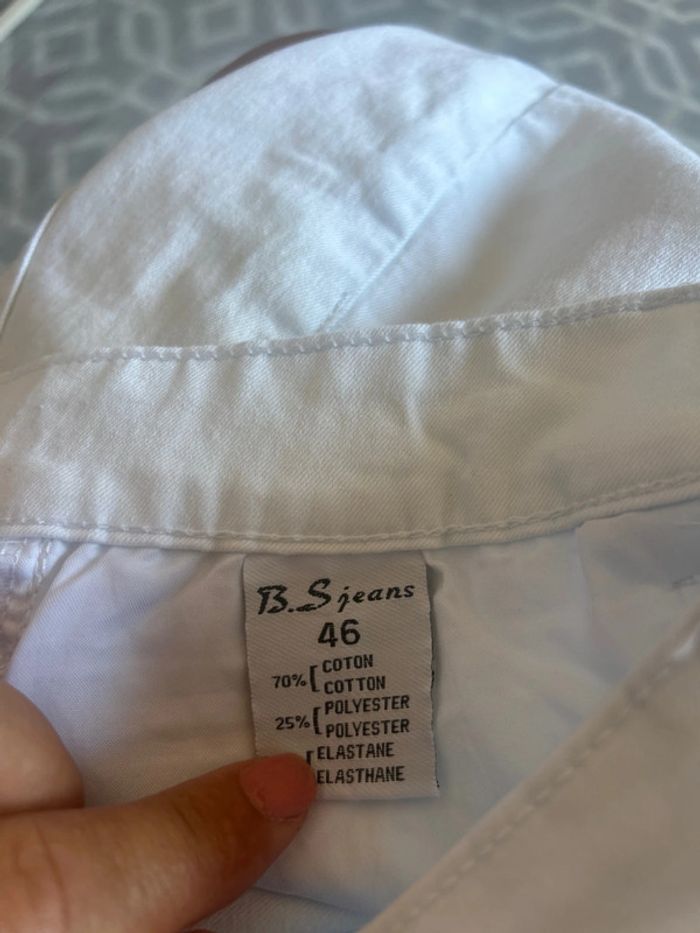 Jeans blanc femme neuf - photo numéro 4
