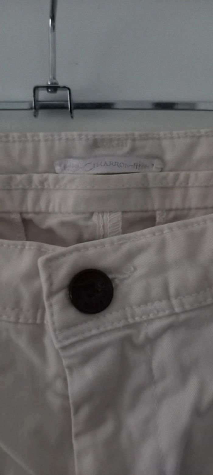 Jean blanc crème Cimarron XL - photo numéro 4