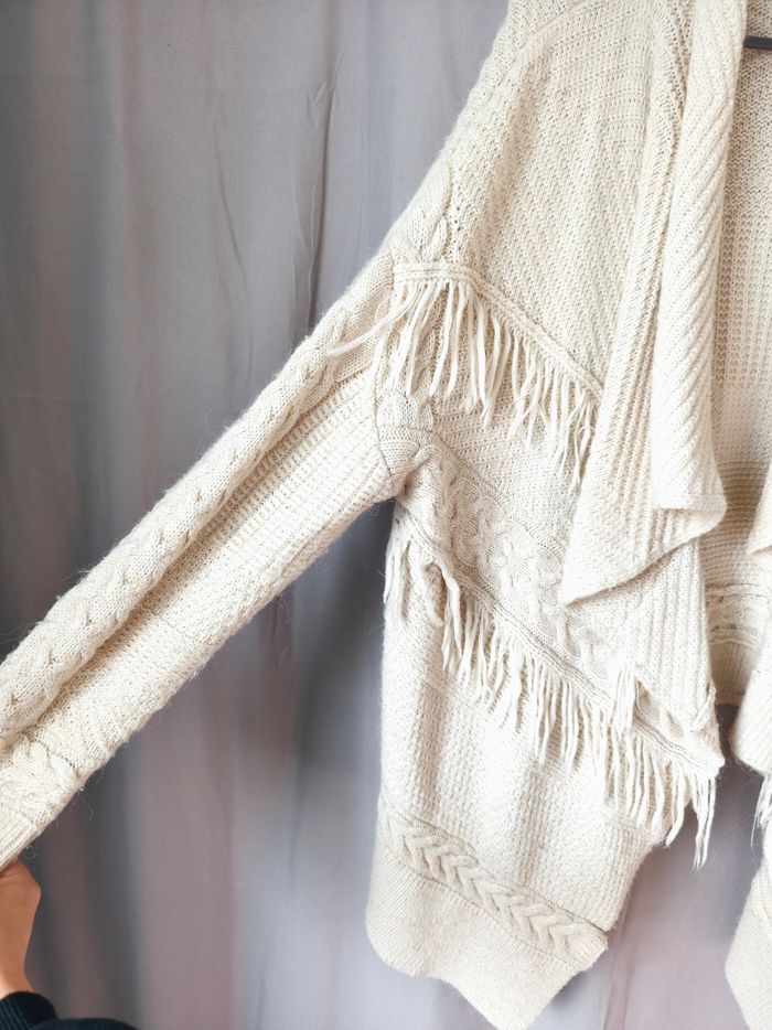 Gilet a franges h&m taille s - photo numéro 4