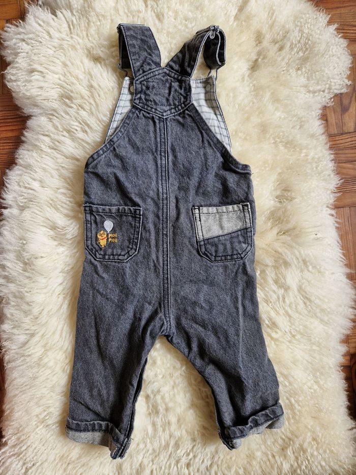 Salopette en jean Sergent Major t.12 mois - photo numéro 3