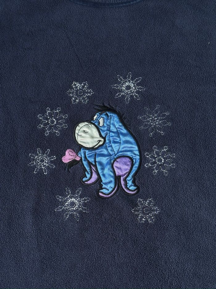 Sweat de nuit bleu marine Disney bourriquet taille M en très bon état - photo numéro 4