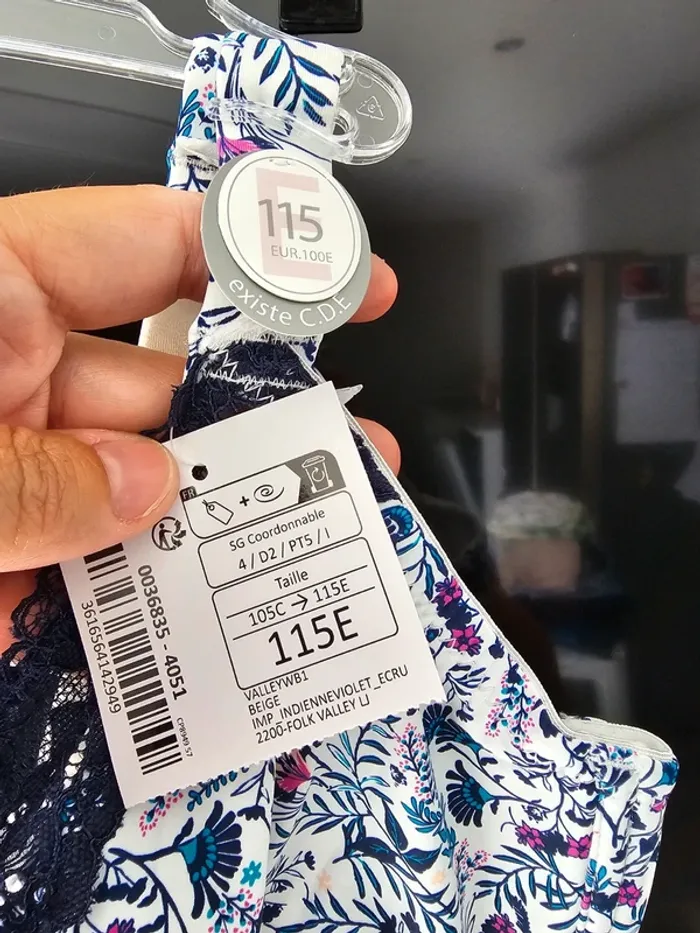 Soutien-gorge femme 115E neuf lingeries - photo numéro 7