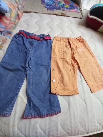 1 pantalon et 1 pantacour