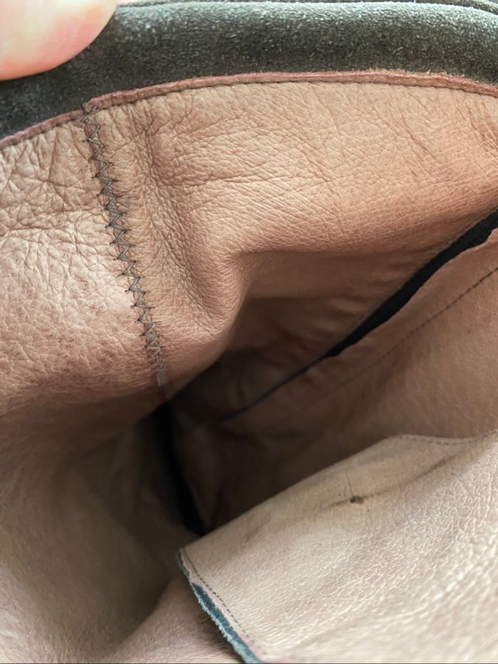 Bottes cuir et nubuck gris Nero Giardini - photo numéro 7