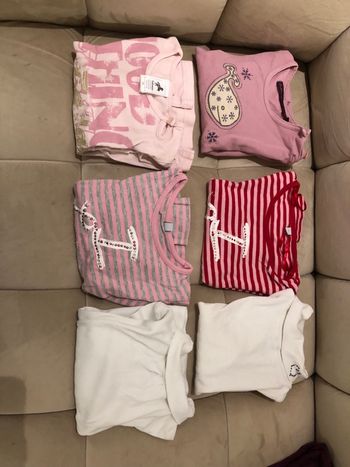 Lot de 6 tshirts fille taille 3 ans