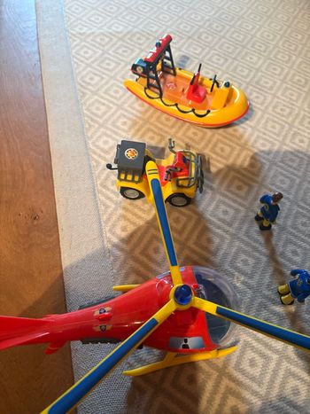 Lot jouets Sam le pompier