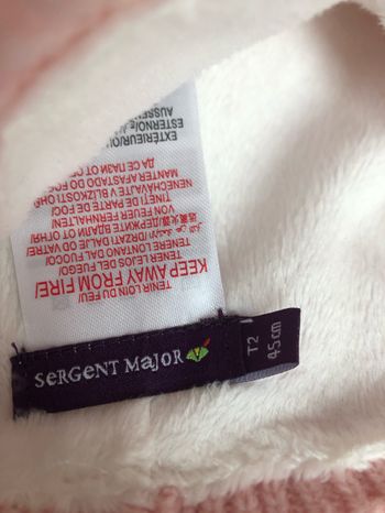 Ensemble bonnet tour de cou gants Sergent Major