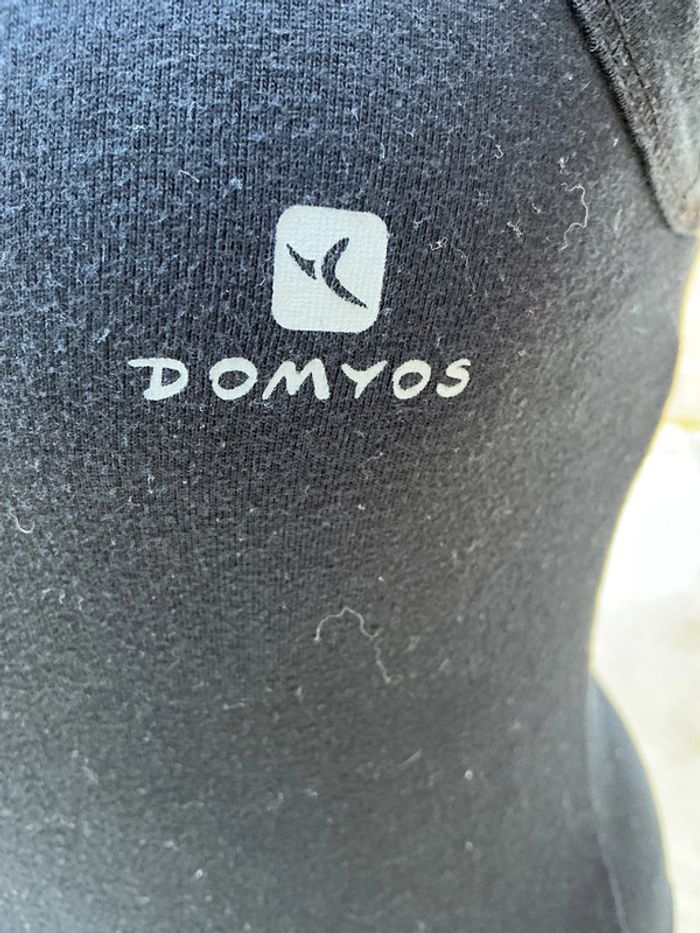 Top gym noir soutien poitrine Domyos  44 - photo numéro 5