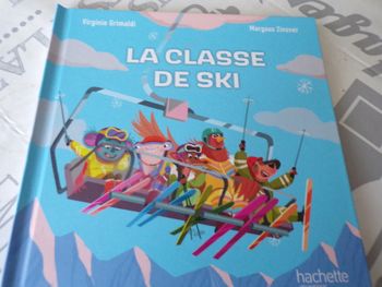 Livre  macdo  La classe de ski esprit sportif Virginie Grimaldi