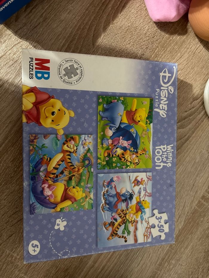 Puzzle Winnie l’ourson 3*50 pièces