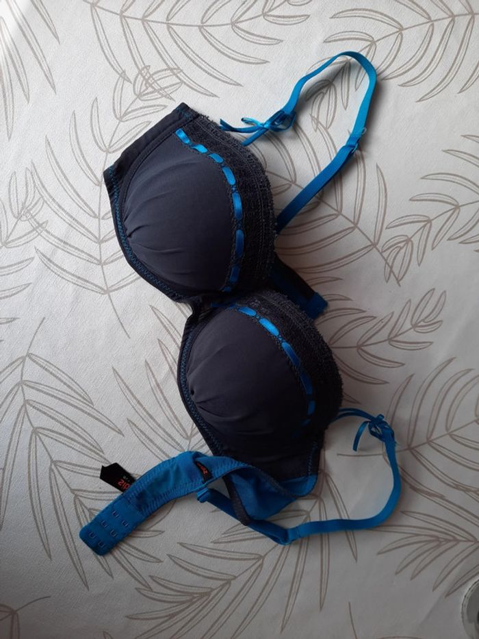 Soutien gorge undiz anthracite 95B