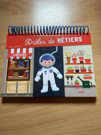 Livre enfants : les métiers