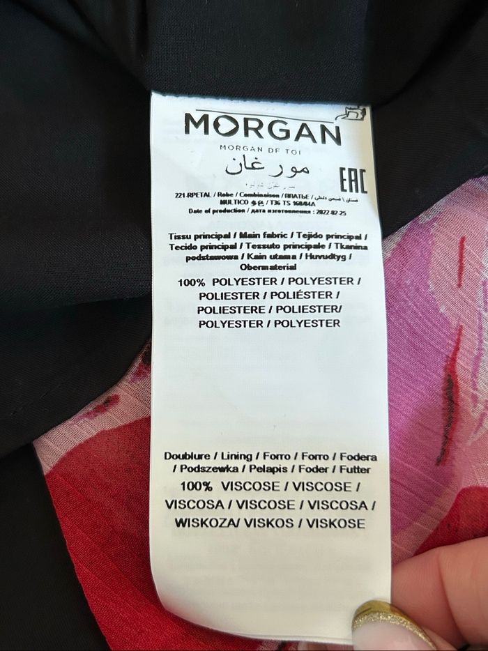 Robe longue rose neuve à manches longues Morgan taille 36 (valeur 90€) - photo numéro 10