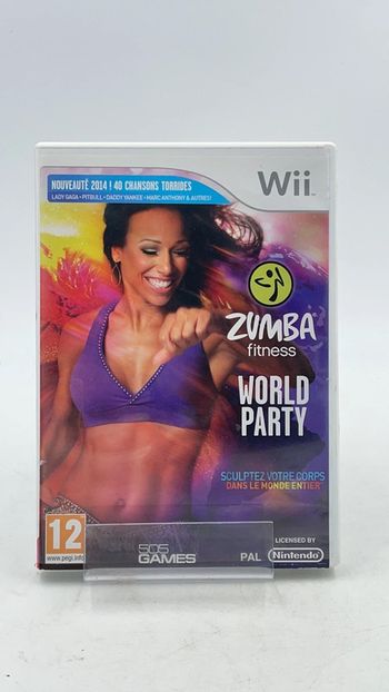 Jeu vidéo Zumba Fitness World Party sur console Nintendo Wii