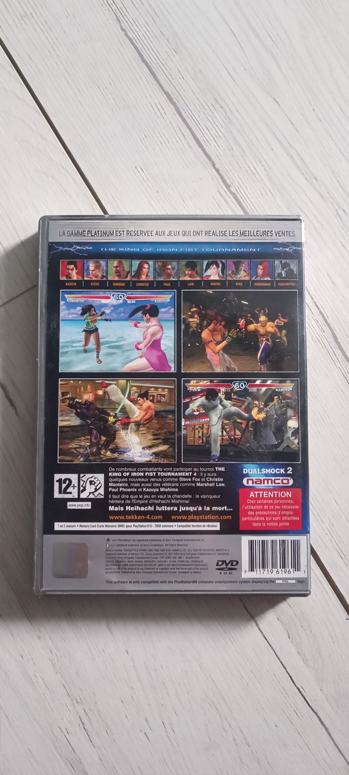 🎮 Jeu PlayStation 2 / PS2 Tekken 4 🎮 - photo numéro 2
