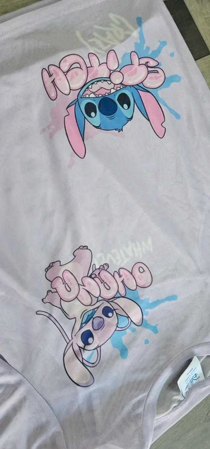 Double T-shirt Stitch 13/14 ans - photo numéro 5