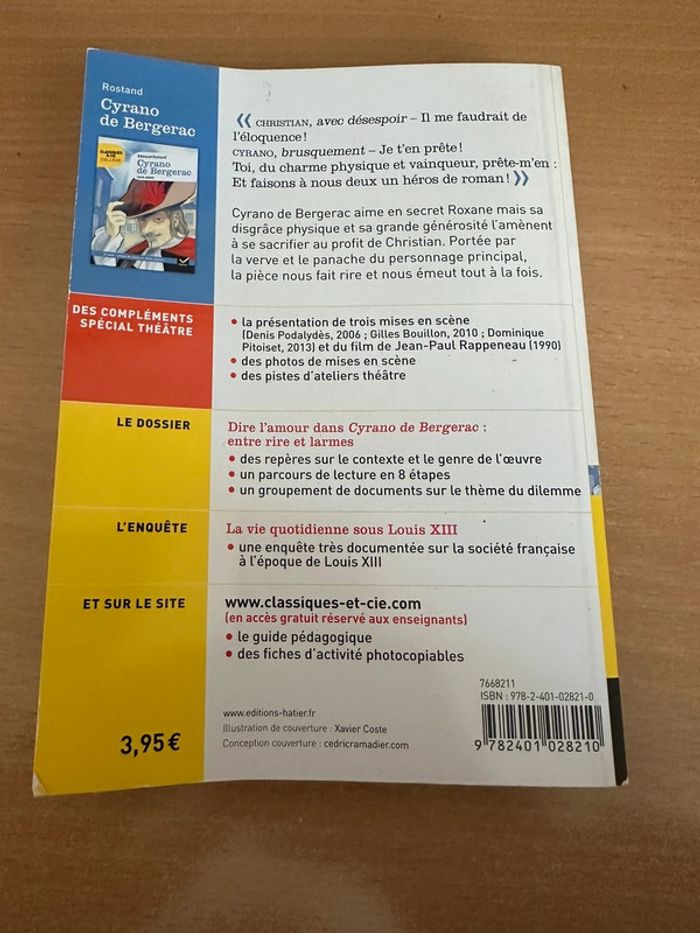 Livre Cyrano de Bergerac Edmond Roland - photo numéro 2