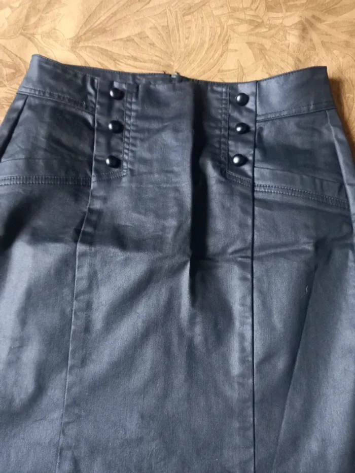 Jupe imitation cuir