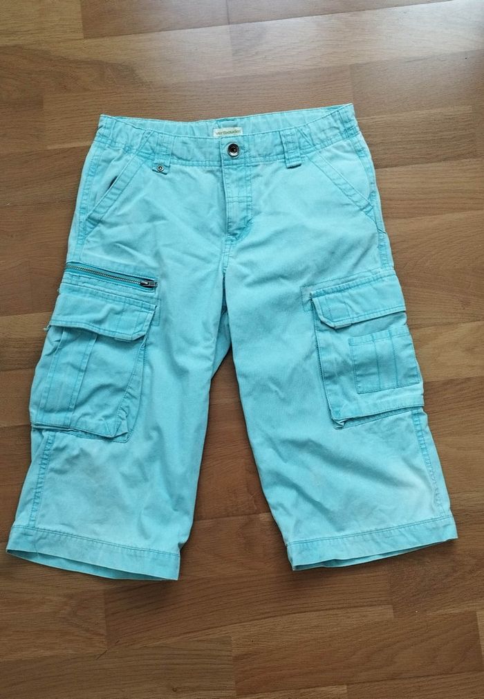 Bermuda bleu clair 12 ans