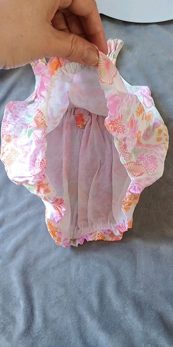 Robe multicolore fleurs, cercles Fille 6 mois Obaïbi Okaïdi - photo numéro 6